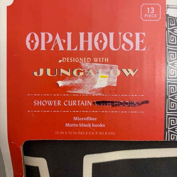 opalhouse jungalow New! Shower Courtain No Hooks - Picture 3 of 7